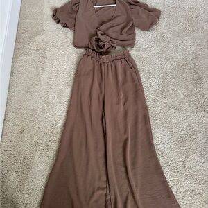 Altered state light Brown Women's Jumpsuit